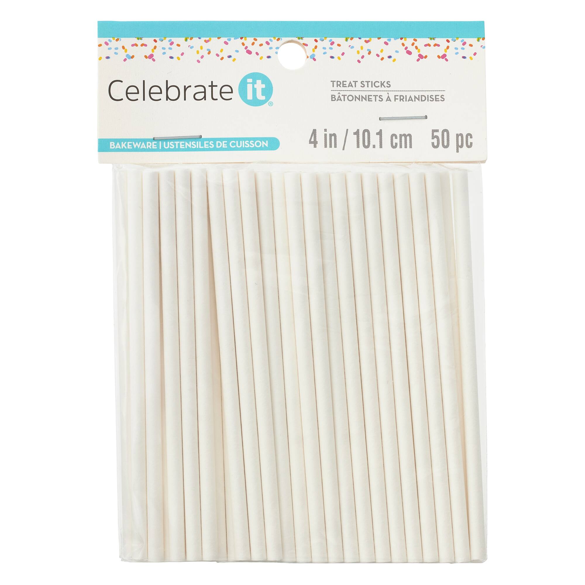12 Packs: 50 ct. (600 total) 4" Lollipop Sticks by Celebrate It®